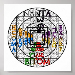 Tablet of Union Sigil Poster