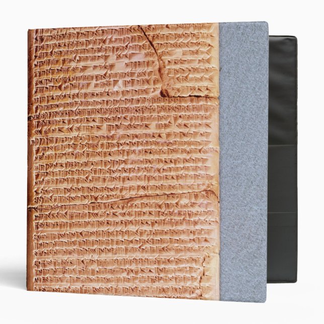 Tablet relating the ritual sacrifices binder (Front/Inside)