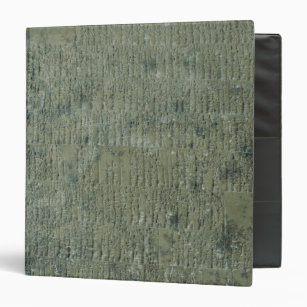 Tablet with cuneiform script binder