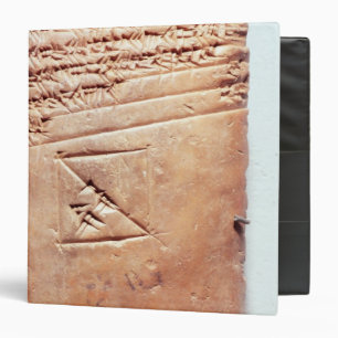 Tablet with cuneiform script, c.1830-1530 BC Binder