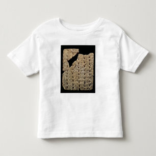 Tablet with cuneiform script, from Uruk Toddler T-shirt
