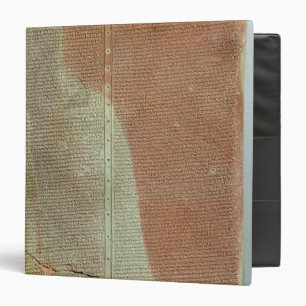 Tablet with the history of King Sargon II Binder