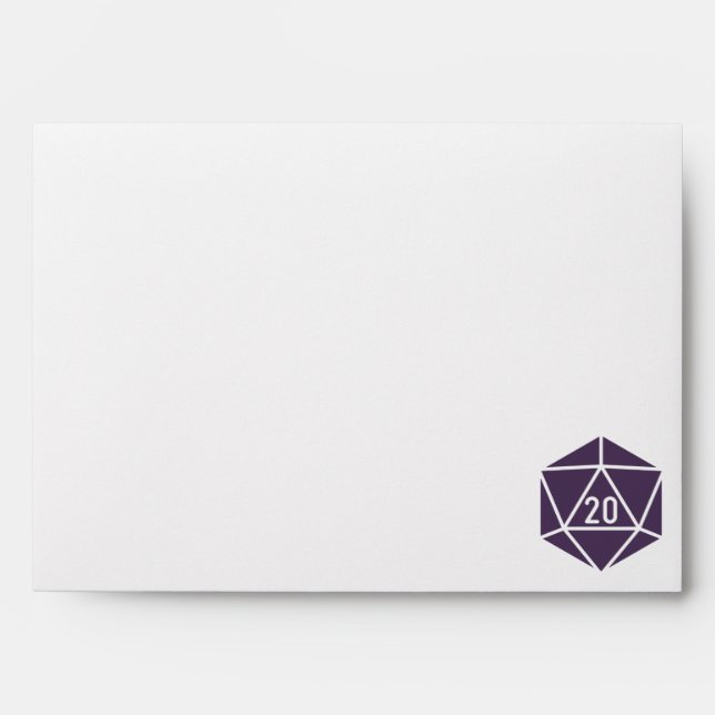Tabletop Chic in Purple Envelopes (Front)