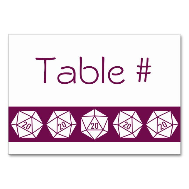 Tabletop Chic in Wine Table Card (Front)