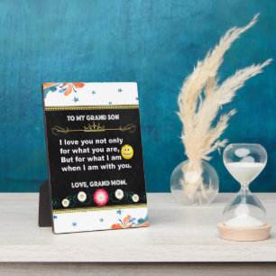 Tabletop Plaque,gift to my grand daughter on Plaque