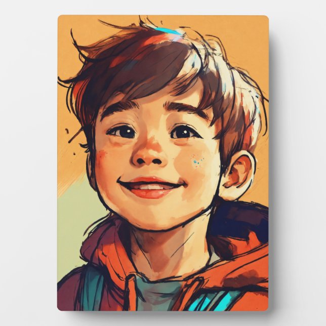 Tabletop Plaque with Easel (Front)