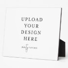 Tabletop Plaque with Easel