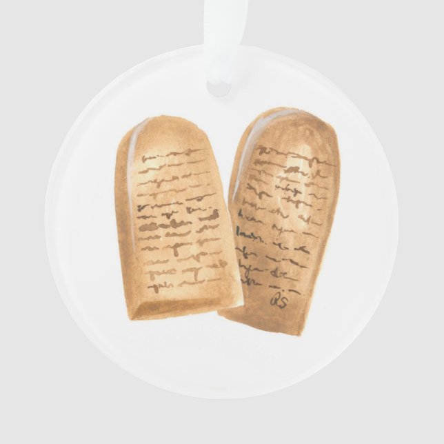 Tablets Ornament (Front)