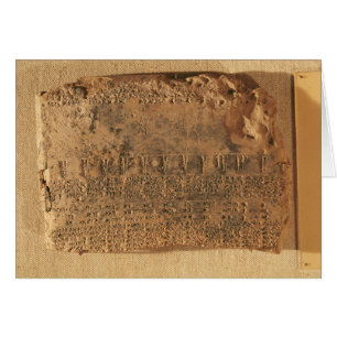 Tablette astrologique, d'Uruk