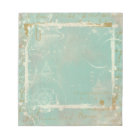 Tablette Bleue Française Élégante Bloc-notes