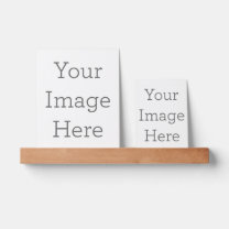 Tablette Pour Photos Créez votre propre porte-photo en noix de 18''