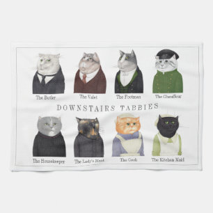 TABLETTES DE DOWNSTAIRS Serviette de cuisine