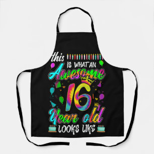 Tablier 16e anniversaire Awesome 16 ans il semble