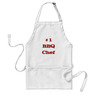 Tablier # 1 chef de BBQ