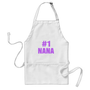 Tablier #1 Nana (pourpre)