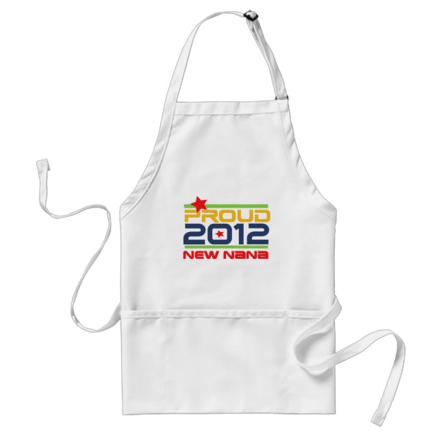 Tablier 2012 T-shirts et cadeaux fiers de Nana (Devant)