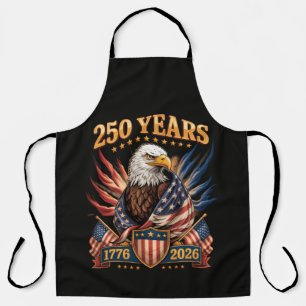 Tablier 250 Ans 250e Anniversaire Américain USA Patriotiqu