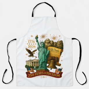 Tablier 250 ans de liberté américaine