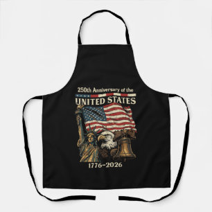 Tablier 250e anniversaire des États-Unis 250 ans 4 juillet