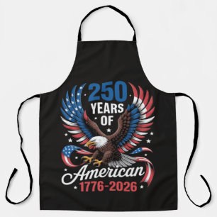 Tablier 250e anniversaire USA aigle patriotique 250 ans