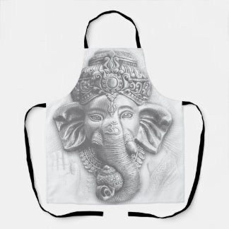 Tablier 3d Lord Ganesha - Om
