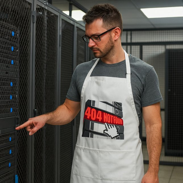 Tablier 404 Message d'erreur de site Web introuvable (Créateur téléchargé)