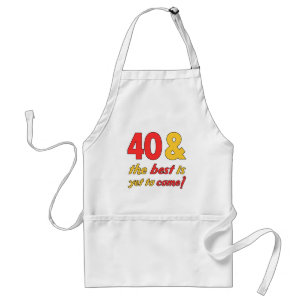 Tablier 40 Meilleurs cadeaux d'anniversaire