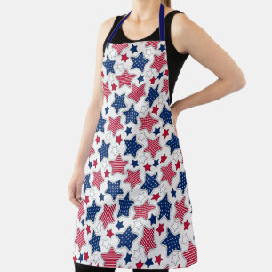 Tablier 4 juillet Apron