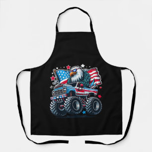 Tablier 4 juillet Drapeau américain patriotique aigle USA 