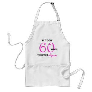 Tablier 60e anniversaire Cadeaux Apron - Drôle