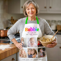6 Collage de photos Nous t'aimons Bubbie Multicolo