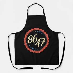 Tablier 86 47 Anti Trump drôle