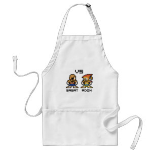 Tablier 8bit Sagat CONTRE Adon