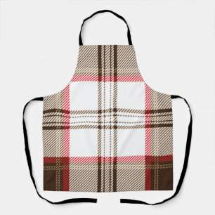 Tablier à damiers motif