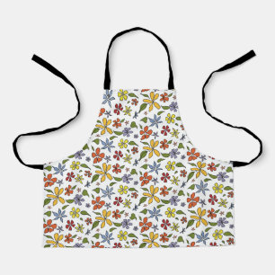 Tablier à fleurs