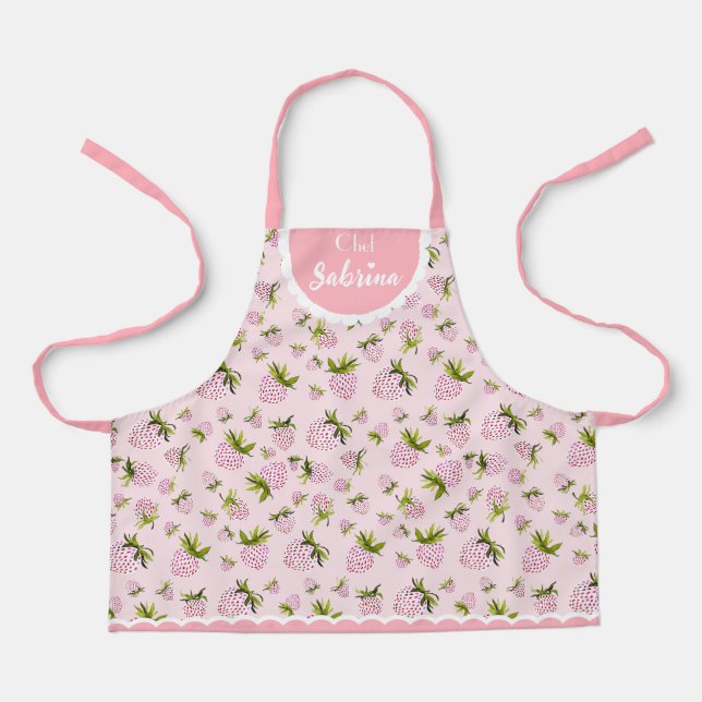 Tablier à fraise personnalisé - Berry Sweet pour e (Recto)