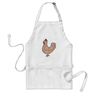 Tablier à motifs de losanges de coq d'art