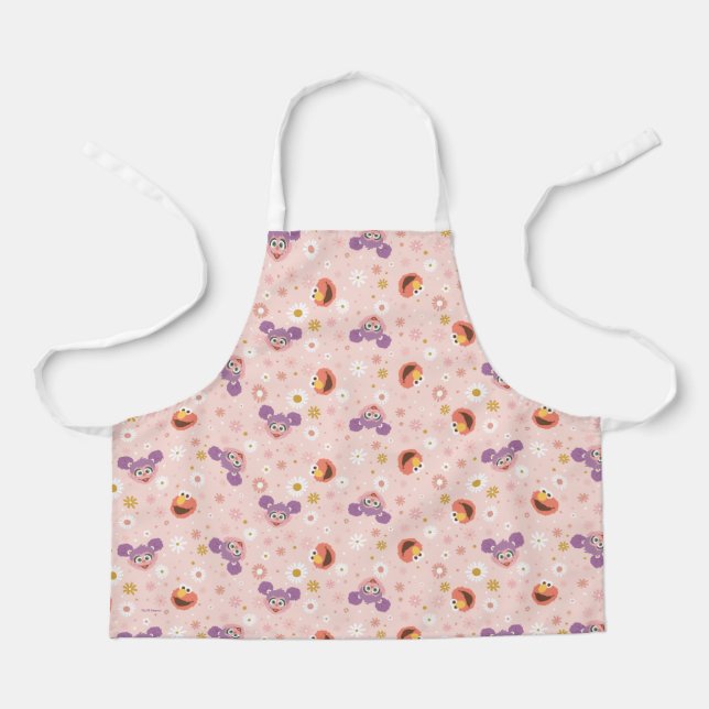 Tablier Abby Cadabby & Elmo | Motif Woodland (Recto)