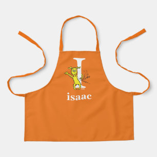 Tablier ABC du Dr Seuss : Lettre I - Blanc   Ajouter Votre