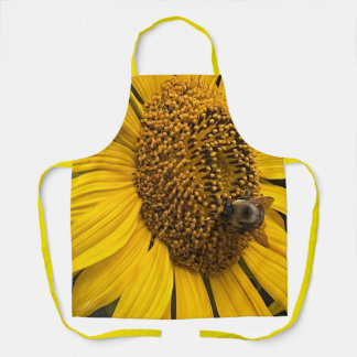 Tablier Abee Kind to the Cook Sunflower and Bumblebee Apro
