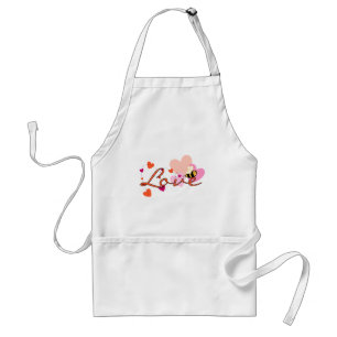Tablier Abeille en amour Valentine