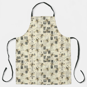 Tablier Abeille vintage