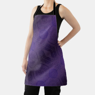 Tablier Acceptation Médaillons de méditation violette