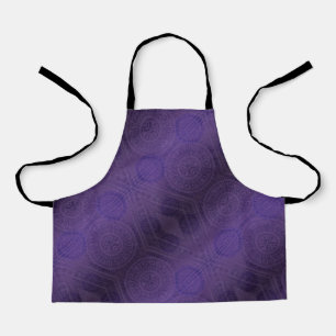 Tablier Acceptation Médaillons de méditation violette