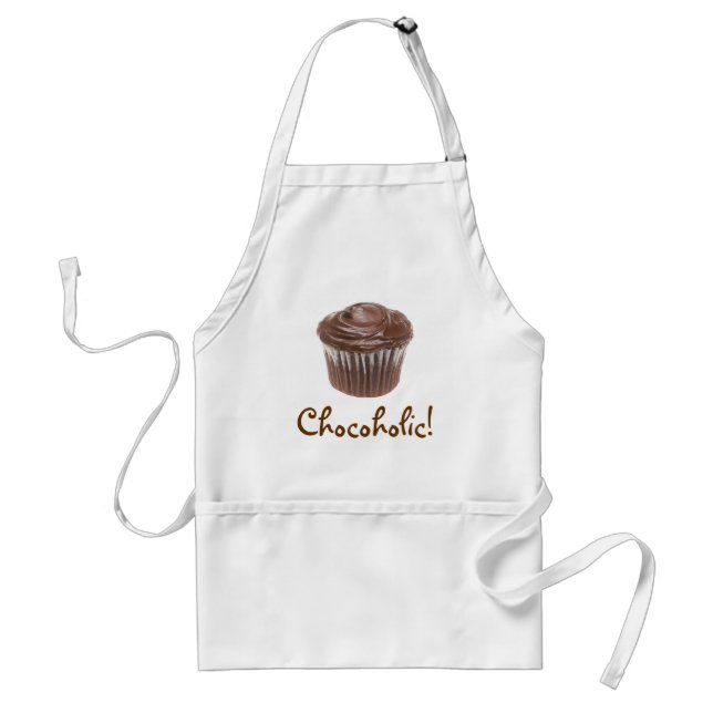 Tablier Accro du chocolat ! (Devant)