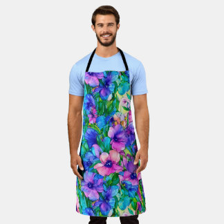 Tablier adorable ROSES SAUVAGES