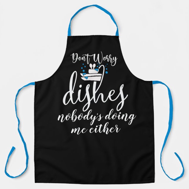Tablier Adulte Drôle Dire & Citations De Cuisine, Personna (Recto)
