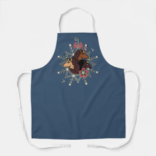 Tablier Afro Unicorn Festive Vacances Magique