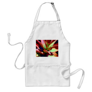 Tablier Agave rouge et vert