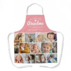 Aimer You Grandma Photo Collage Apron